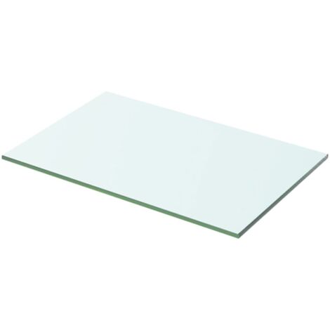 Panneau pour étagère Verre transparent 50 x 25 cm vidaXL