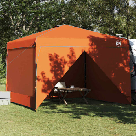 Tente à auvent pop-up Orange 300 x 300 cm tissu vidaXL (1/5)