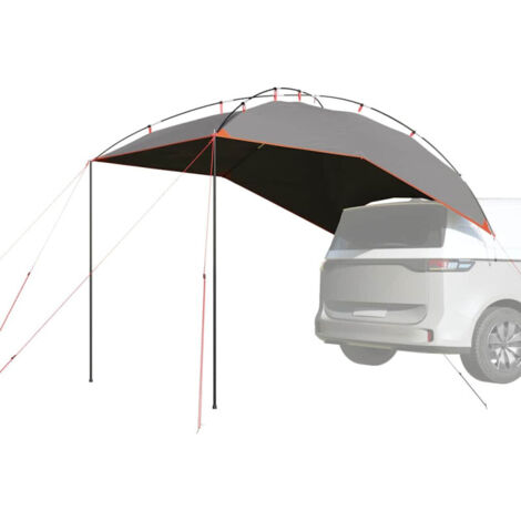 Tente de voiture gris et orange imperméable vidaXL400497 (1/5)