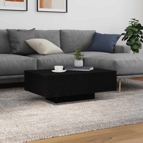 Table basse Chêne noir 85 x 55 x 31 cm Bois d'ingénierie vidaXL