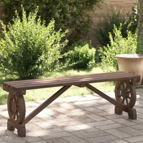 Banc de jardin 115 cm bois de sapin massif vidaXL407612