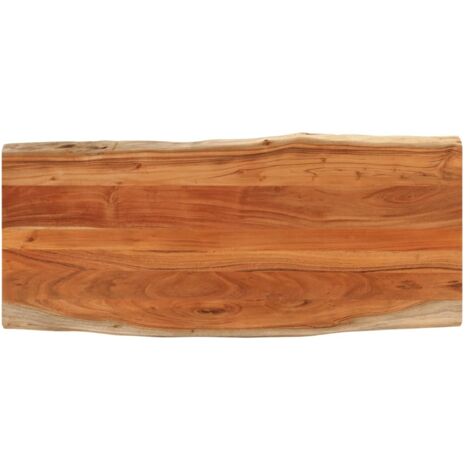 Dessus de table 140x60x2,5cm rectangulaire bois massif d'acacia vidaXL