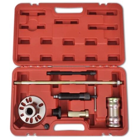 Vidaxl – Extracteur hydraulique de moyeu de roue 10t – Inclus 3 extracteurs et marteau à percussion – Pour moyeux 4/5 boulons 116-135mm (1/5)