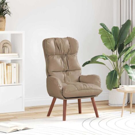 fauteuil Cappuccino 69 x 74 x 93 cm Simili cuir vidaXL (1/5)