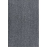 vidaXL Dirt Trapper Carpet Runner 100x150 cm Grey
