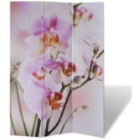 Cloison de séparation pliable 120x170 cm Fleur vidaXL