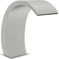 Vidaxl – Fontaine de piscine en acier inoxydable 304 – Dimensions 22x60x70 cm – Débit d’eau constant – Accessoires inclus pour pompe à eau
