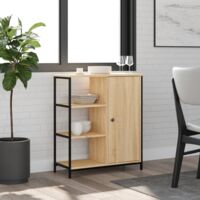 vidaXL Buffet Chêne Sonoma 70x30x80 cm Bois d'ingénierie