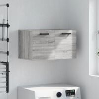 Armoire murale Sonoma gris 60x36,5x35 cm Bois d'ingénierie vidaXL
