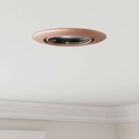 vidaXL Spotlight 24 pcs Copper 9 x 9 x 2.5 cm Metal