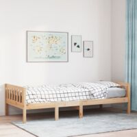 Lit pour enfants sans matelas 80x200 cm bois de pin massif vidaXL