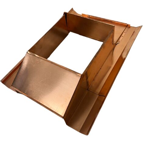 EINSIDE Embase d'Étanchéité Fermée en Cuivre pour Tuile, de 50 x 50 à 80 x 80 cm (1/4)
