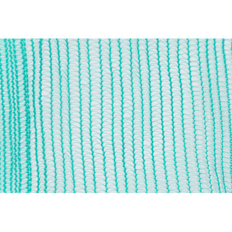 Filet de Protection d'Échafaudage pour Chantier, Vert – 1,8 x 25 mètres