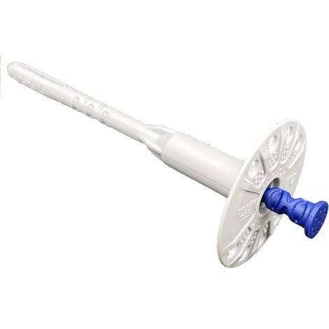 EINSIDE Chevilles avec Clou en Acier pour Isolation, 195 mm – 200 pièces