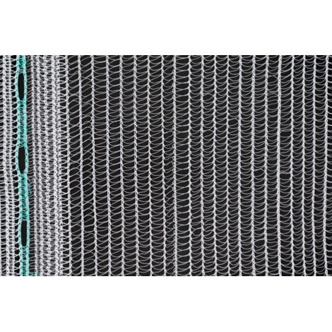 Filet de Protection d'Échafaudage pour Chantier, Blanc – 1,8 x 25 mètres