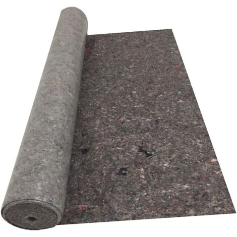 Bâche de Protection Absorbant des Sols en Feutre Plastifiée, 180 g/m² – 1 x 25 mètres (1/5)