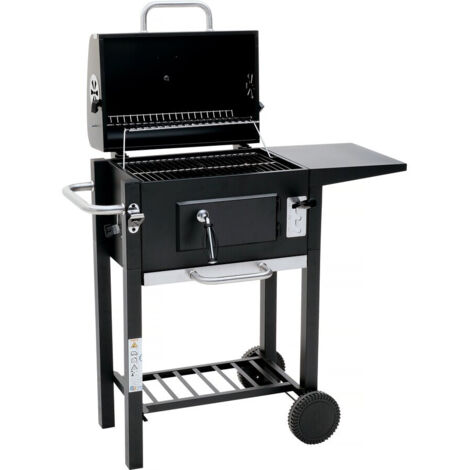Holzkohlegrill "Vicomte" - 92,5 x 46 x 123 cm