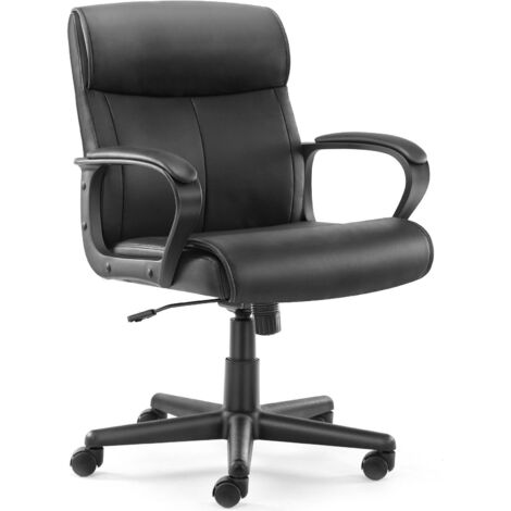 Chaise de bureau d'ordinateur réglable avec support lombaire (1/5)