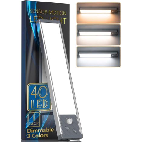 Lumiere Cuisine Sous Meuble Dimmable,Argent (3 Temp. Couleur) (1/5)