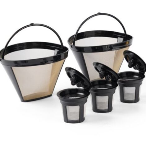 2PCS Filtre Café Permanent Filtre, 100 Mailles Filtre à Café