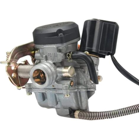 1x Carburateur pour Scooter 4 temps GY6 49cc 50cc cyclomoteur 139QMA 139QMB T-aotao Kym-co Aluminium (1/5)