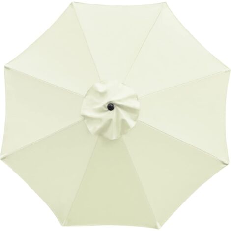 Housse de parasol Housse de rechange en tissu pour parasol (Beige, Taille : 3 m/8 baleines) (1/5)