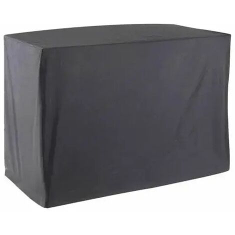 Housse De Protection pour chariot plancha Haute Qualité polyester L 120 x l 60 x h 90 cm couleur anthracite