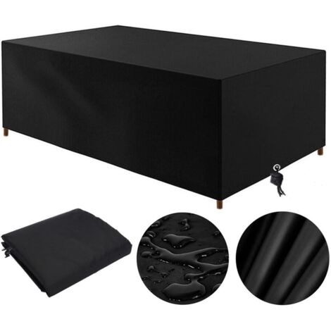 Housse anti-poussière carrée extérieure noire (21521530cm) (1/5)