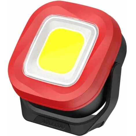 Lampe de travail LED rechargeable avec aimant et port USB, parfaite pour les studios à domicile, la randonnée et l'éclairage d'inspection [Classe d'efficacité énergétique A+++] (1/5)