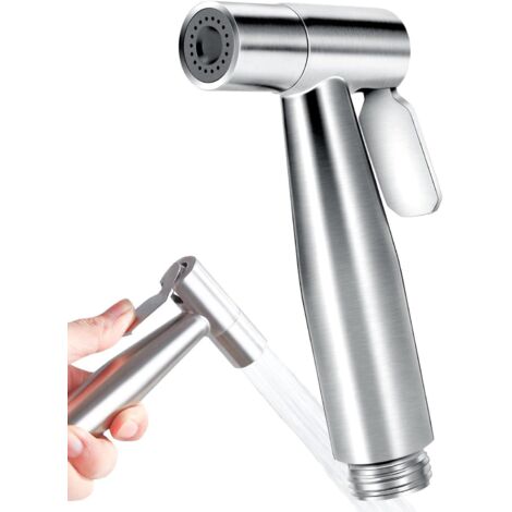 Pistolet pulvérisateur à buse en maille en forme de gourde en acier inoxydable 304, nettoyant pour salle de bain, buse de pulvérisation portative en bronze (1/5)