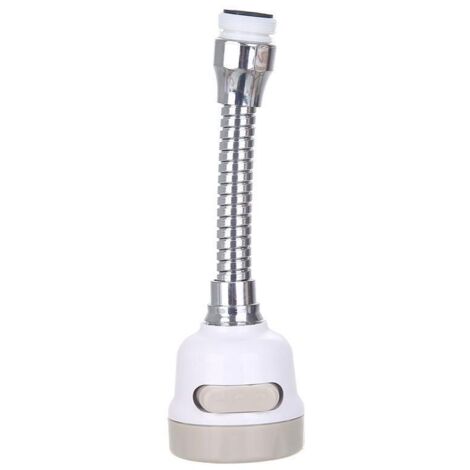 Economie D'eau Embout De Filtre 360 Degrés,3 Modes Réglable Douche Tête Filtre Pulvérisateur Pour Cuisine Salle De Bain (Allonger) (1/4)