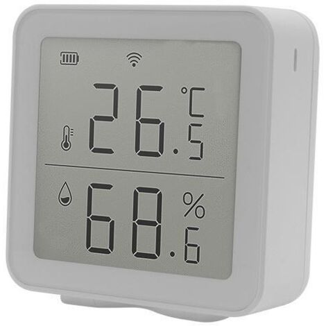 Thermomètres et hygromètres intérieurs │ alarme intelligente, thermomètre wifi intelligent sans fil (1/4)
