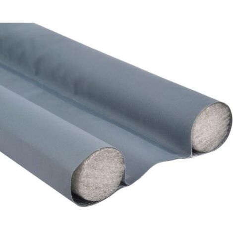 Joint de bas de porte double, double face gris [cuir amélioré] 96 cm (1/4)