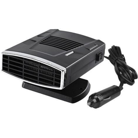 Chauffage De Voiture 12V 150W Portable - Dégivreur Pare-Brise 2 En 1 Chauffage Refroidissement Ventilateur Allume-Cigare