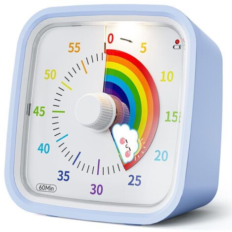 HOTUT Minuteur Visuel Enfant, 60 Minutes Chronometre Enfant et