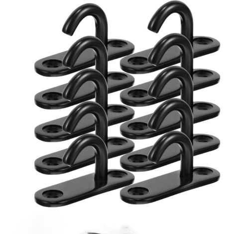Crochet De Plafond Charge Lourde 500kg M8 Pontet INOX - Support Hamac, Chaise, Sac De Frappe