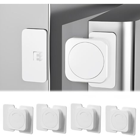 CSPARKV 12 Pièces Bloque Porte Bébé, Bloque Tiroir Securite Enfant