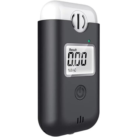 Testeur d'alcool numérique sans contact avec lumière LED, capteur à semi-conducteur pour une mesure précise du bac 0-200 mg/100 ml (1/5)