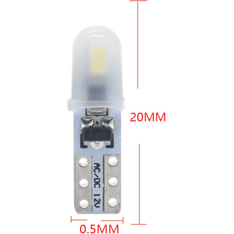 LED-Mafia Lot de 10 - BA7S Halogène pour l'éclairage du compteur de LED-Mafia Lot de 10 - BA7S Halogène pour l'éclairage du compteur de