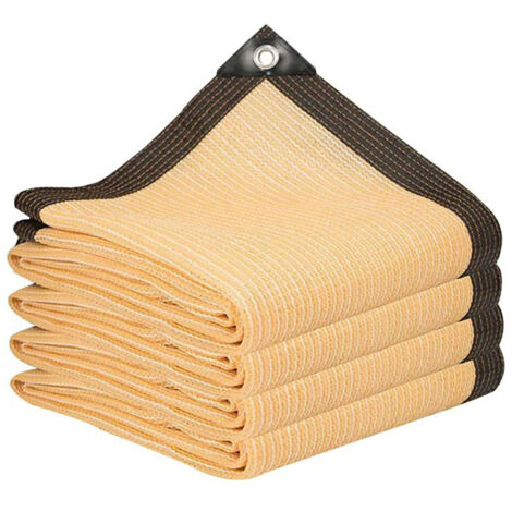 Tissu d'ombrage en tissu de protection solaire pour pergola de maison, housse d'ombrage coupe-vent perméable à l'eau,2x6m (1/5)