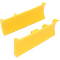 Breloques pour Chasse-Neige, 2 Pièces, Accessoires élégants pour Pelleter la Neige Classique, Idéales pour Les Accessoires de Chasse-Neige en (Yellow)