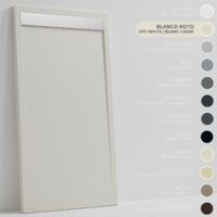 SOULHOME Piatto doccia- Resina -Gel Coat -Texture liscia/pietra -Antiscivolo -Colore bianco sporco - 170x80- Extra piatto 3cm. Griglia Inox