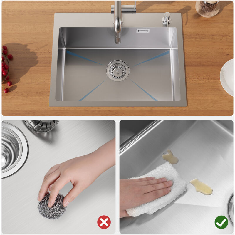 Évier pour salle vidoir - MSE 4400 - MIXTA - 1 station / en acier inoxydable / avec meuble de rangement