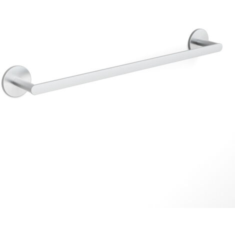 Porte-serviettes Salle de Bain, Barre de Serviette de Bain de Fixée au mur Acier Inoxydable, Barre Simple de Serviette, 60 cm Brossé