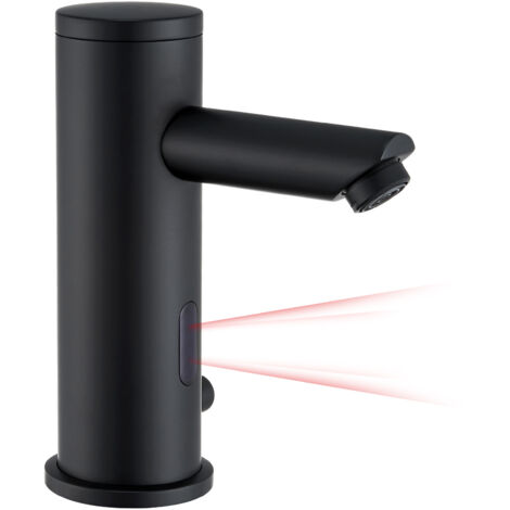 Auralum Robinet Automatique sans Contact avec Capteur Infrarouge Intelligent, Robinet Infrarouge Mitigeur pour Eau Chaude et Froide – Hygiénique, Économie d'eau et Durable.