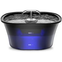 Fontaine à chat, fontaine à eau 2,5 L pour chats, fontaine à chat pour chats, fontaine automatique pour animaux de compagnie