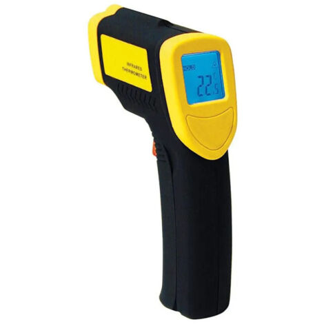 Eventek Thermomètre Cuisine Laser -50°C à 600°C + Sonde Viande - Infrarouge Sans Contact