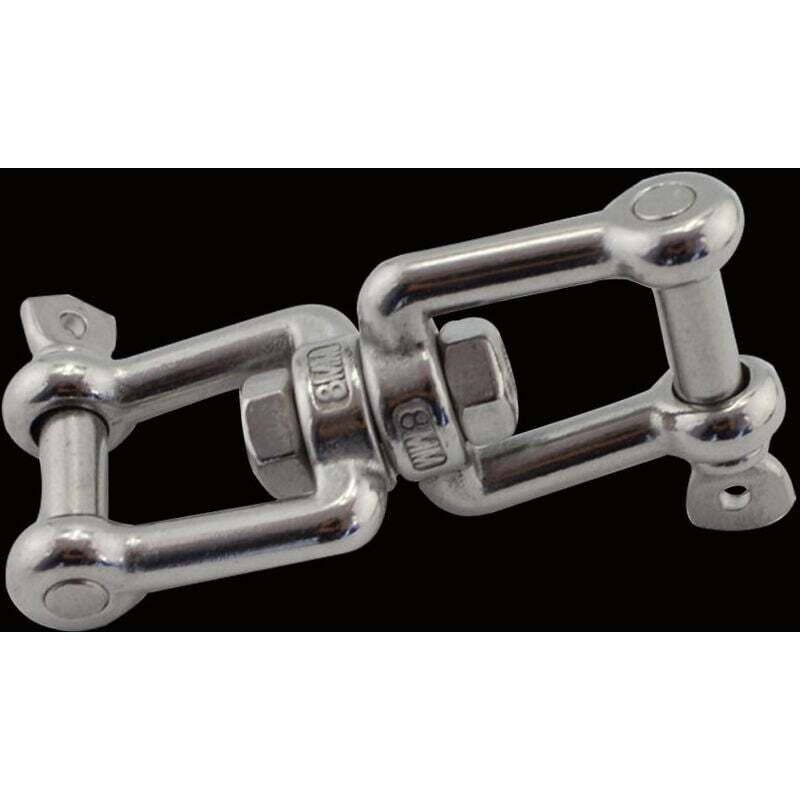 Anneau Pivotant Manille Acier Inoxydable 304 - Lot De 2 Pour Fauteuil Suspendu Balançoire Sac De Frappe
