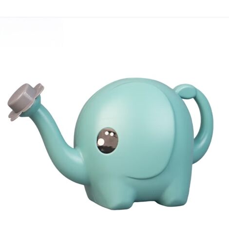 Arroseur Arrosoir Plastique Enfants Arrosoir Douche Pot Eléphant 1.5L Bleu