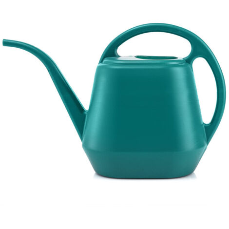Arrosoir de jardin en plastique de 4 litres Arrosoir de fleurs pour l'intérieur et l'extérieur (vert)